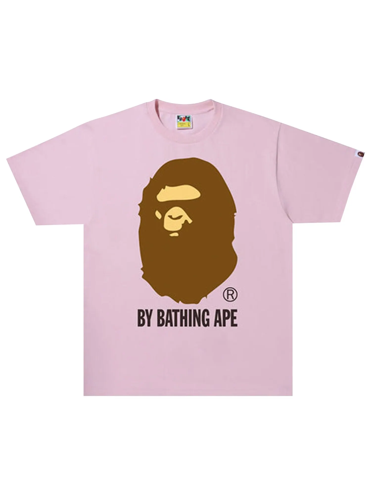 Футболка BAPE By Bathing Ape — изображение 1 из 1, розовый