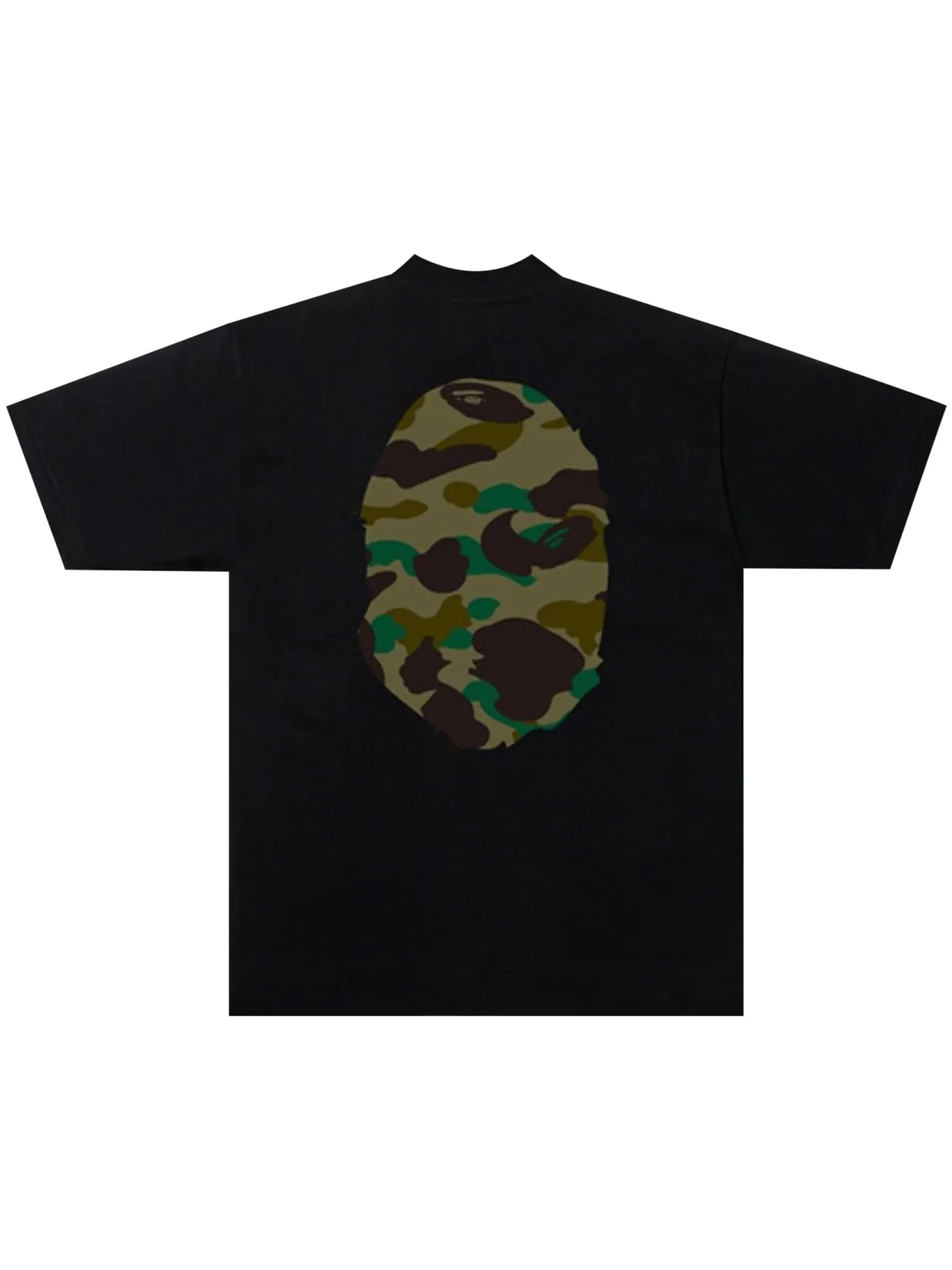 Футболка BAPE 1st Camo Big Ape Head — изображение 2 из 2, зеленый