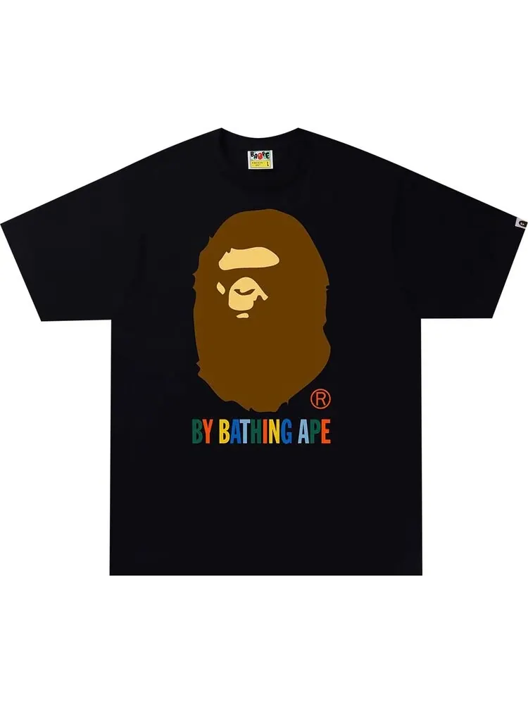 Футболка BAPE Colors By Bathing Ape Tee 'Black' — изображение 1 из 1, черный