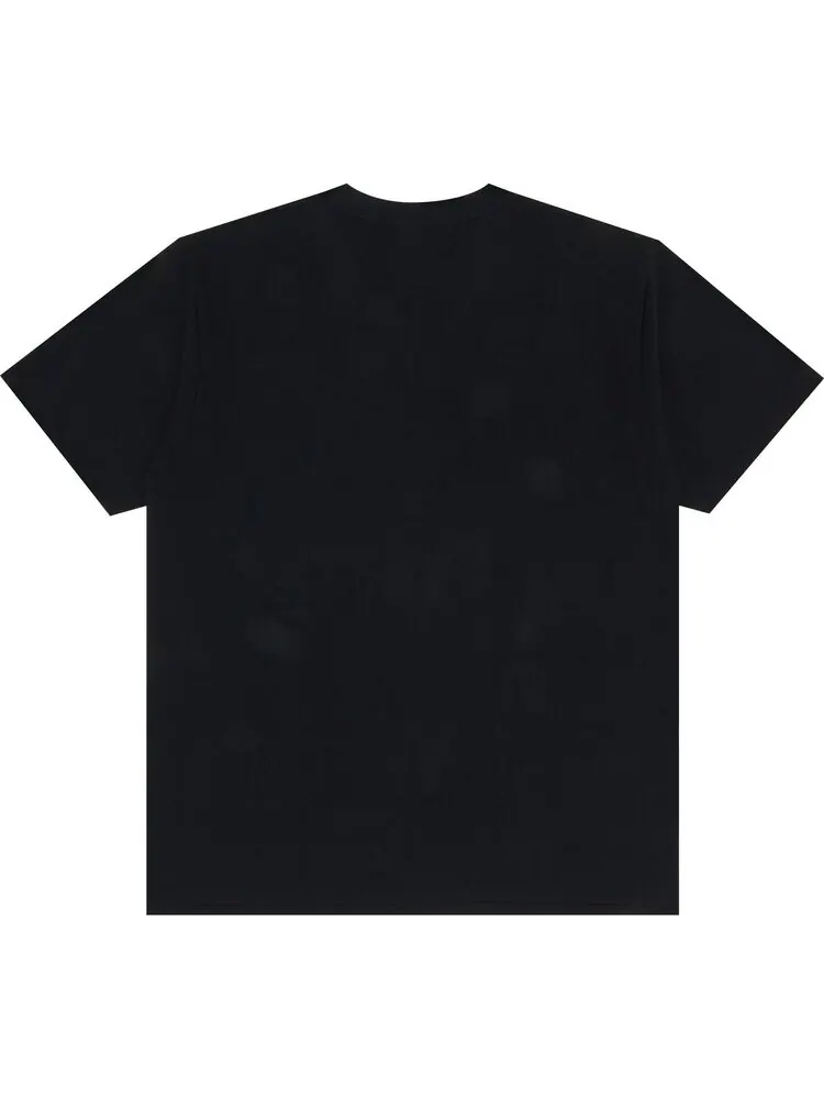 Футболка BAPE Tie Dye College Tee 'Black/Navy' — изображение 2 из 3, черный