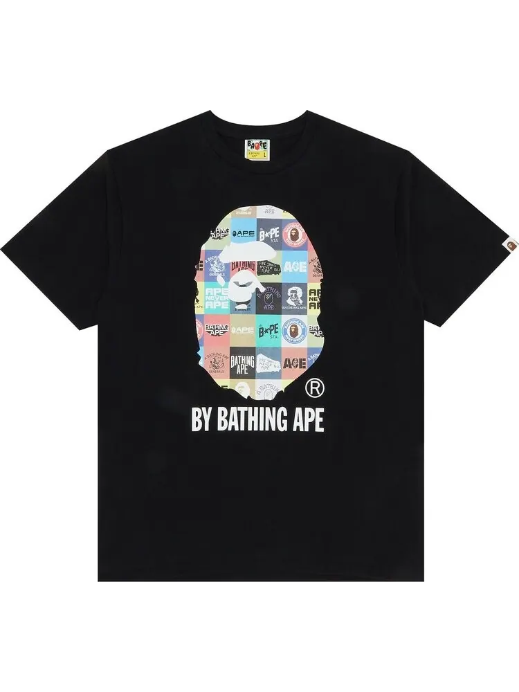 Футболка BAPE Classic Logo By Bathing Ape Tee 'Black' — изображение 1 из 3, черный