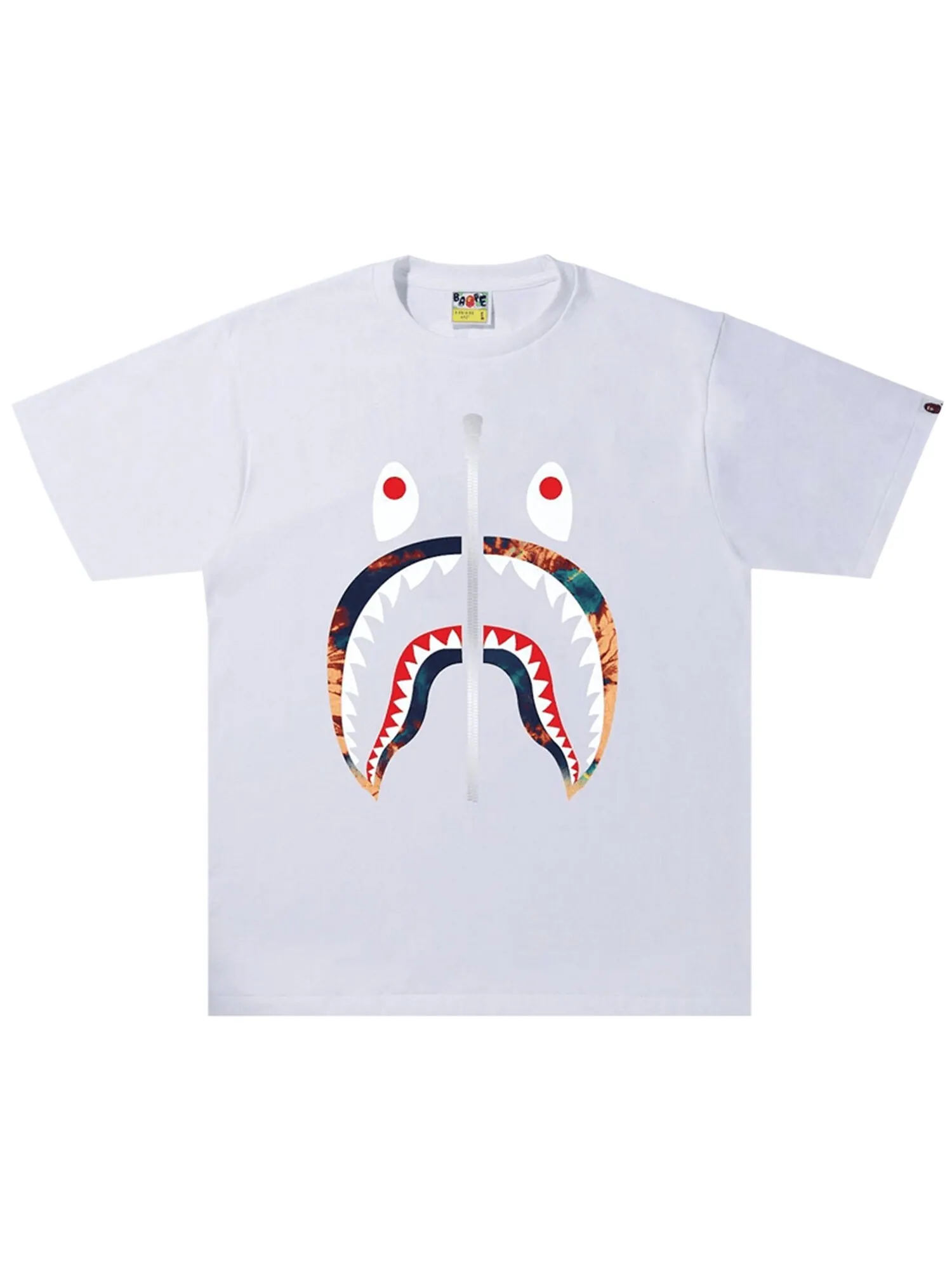 Футболка BAPE Tie Dye Shark