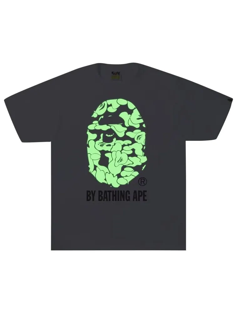 Футболка BAPE Text Code Camo By Bathing Ape Tee 'White' — изображение 2 из 2, белый
