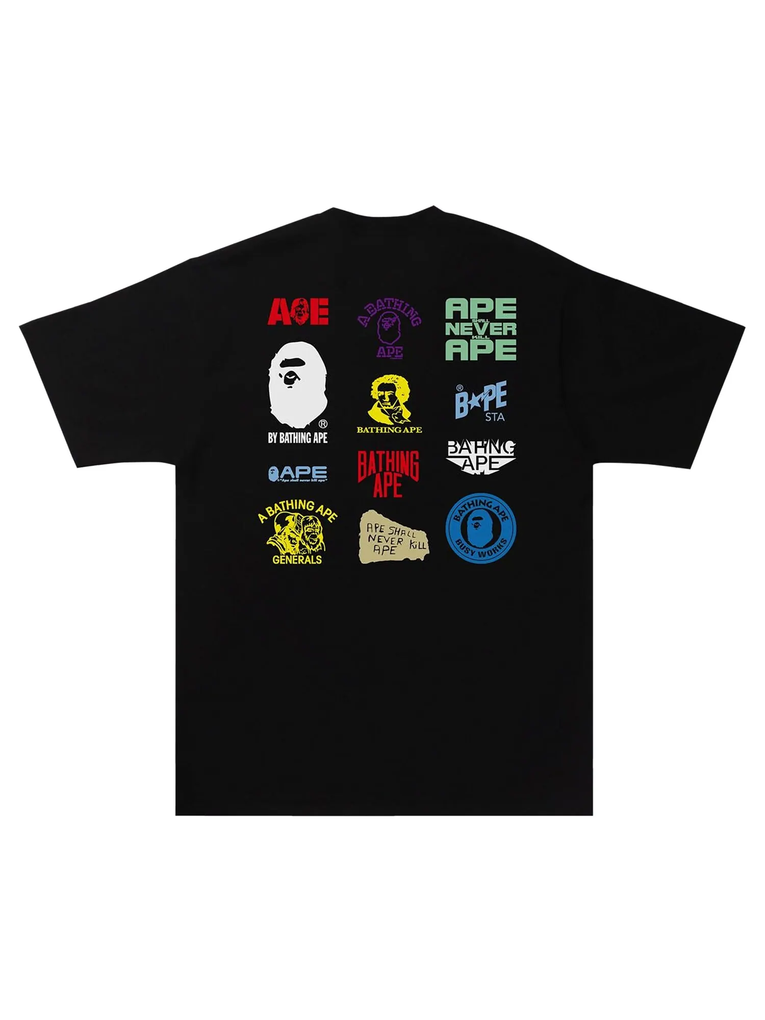 Футболка BAPE Classic Logo #1 — изображение 1 из 1, черный