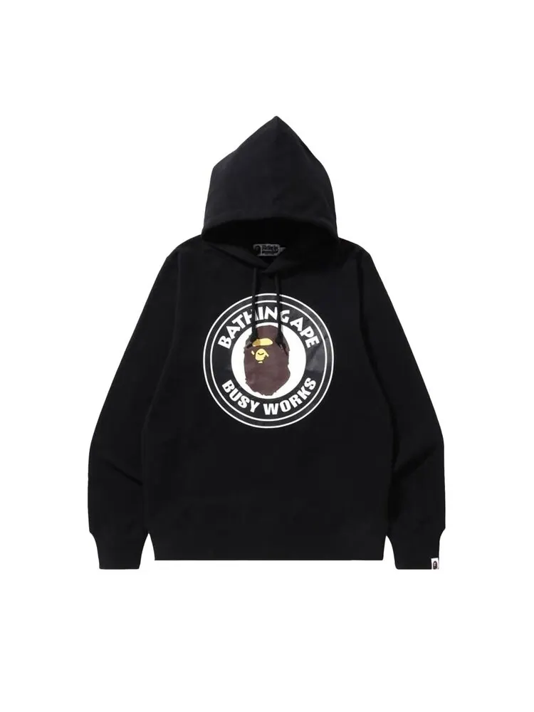 Худи BAPE Busy Works Pullover Hoodie — изображение 1 из 1, черный