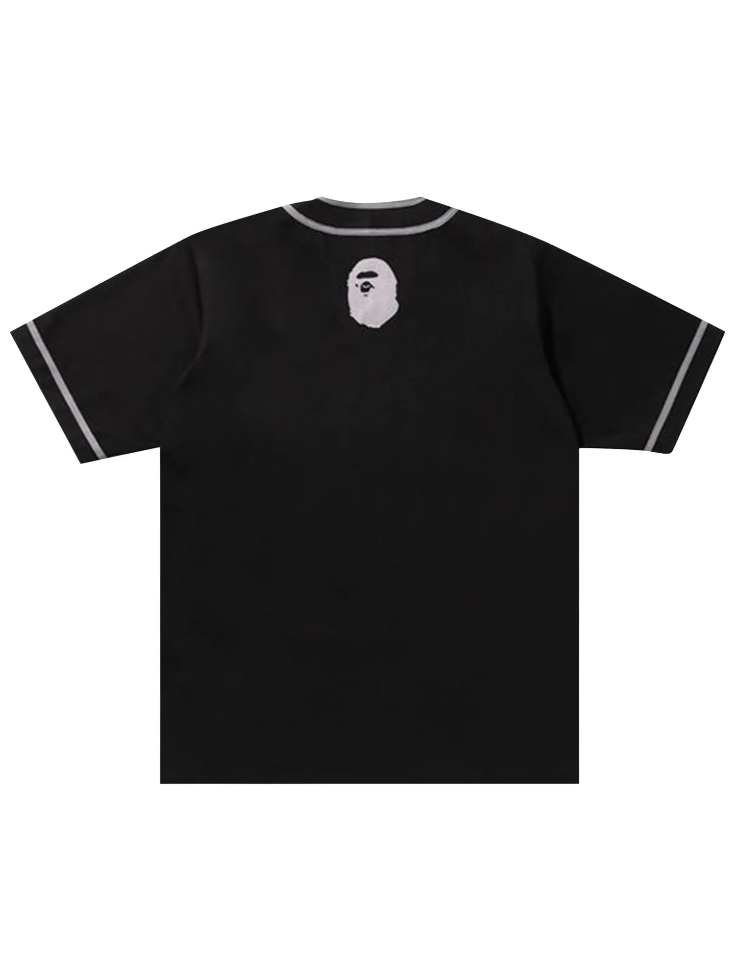 Бейсбольная рубашка BAPE Черная — изображение 2 из 2, черный