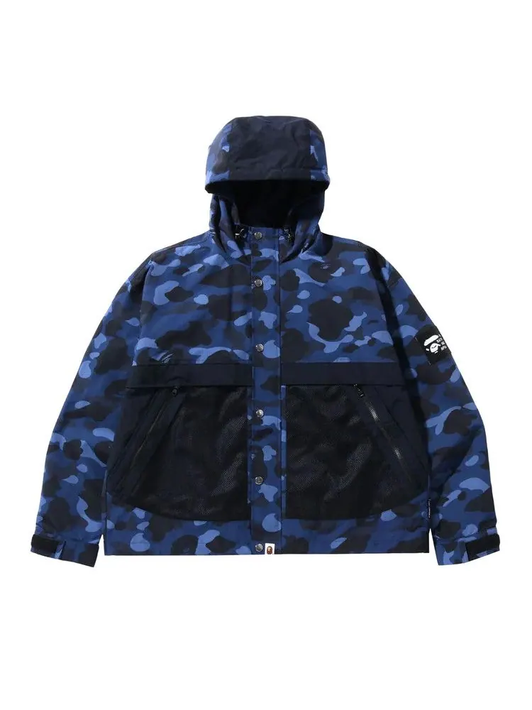 Худи BAPE Color Camo Relaxed Fit Hoodie Jacket — изображение 1 из 3, темно-синий