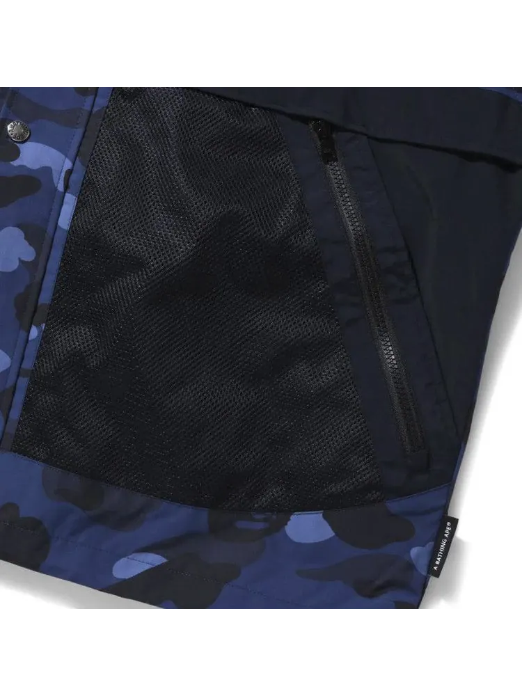 Худи BAPE Color Camo Relaxed Fit Hoodie Jacket — изображение 3 из 3, темно-синий