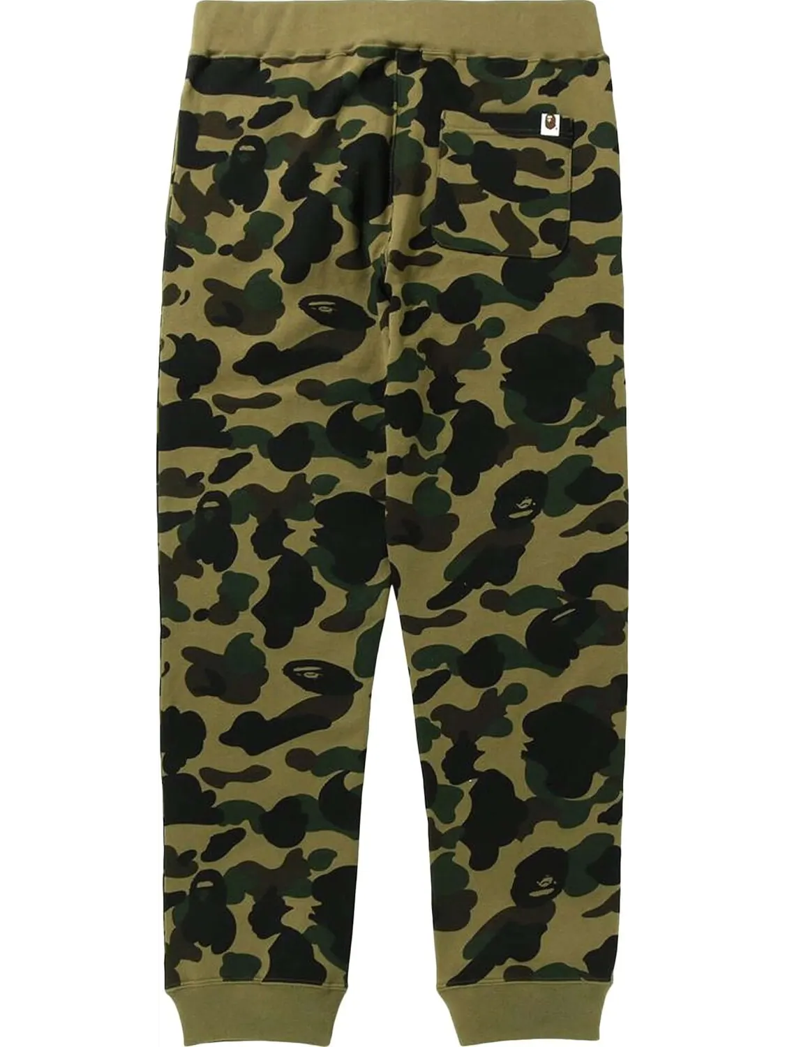 Спортивные брюки Bape 1st Camo Shark Slim — изображение 2 из 2, зеленый