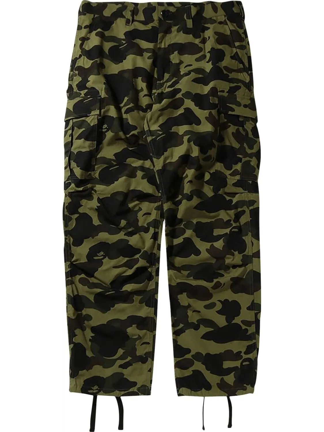 Брюки BAPE 1st Camo Cargo Pants 'Green' — изображение 1 из 2, зеленый