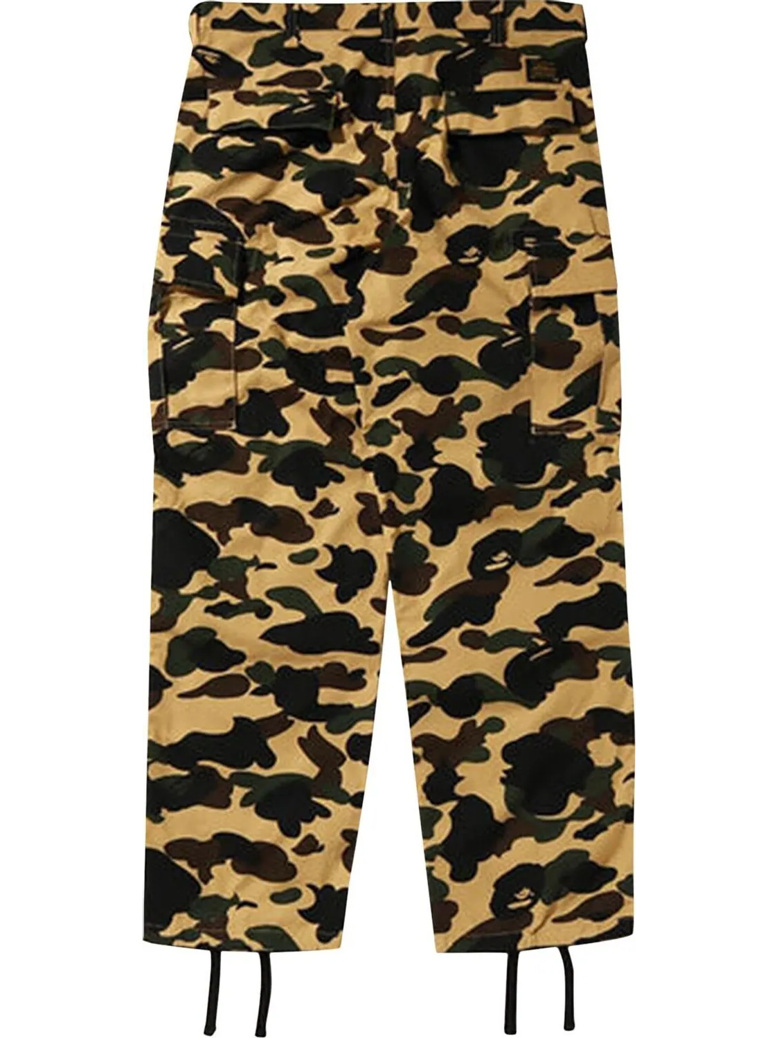 Брюки BAPE 1st Camo Cargo Pants 'Yellow' — изображение 2 из 2, желтый