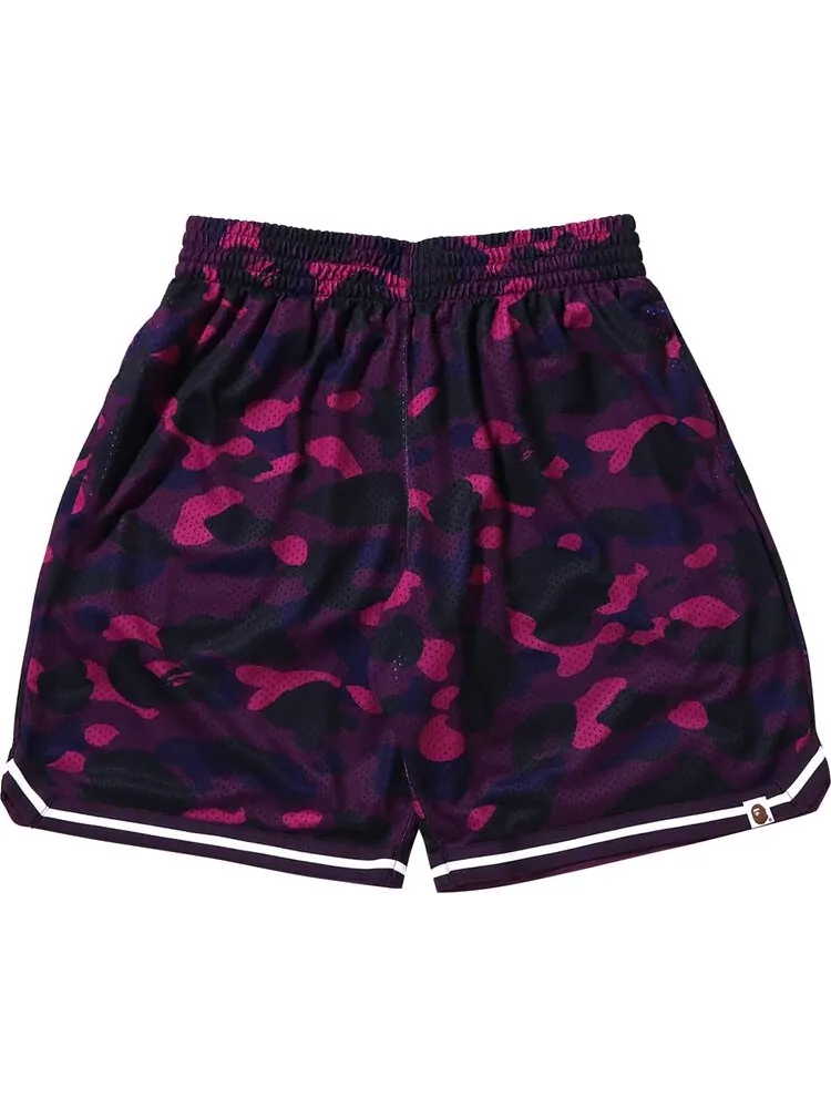 Шорты BAPE Color Camo Wide Fit Basketball Shorts 'Purple' — изображение 1 из 1, фиолетовый
