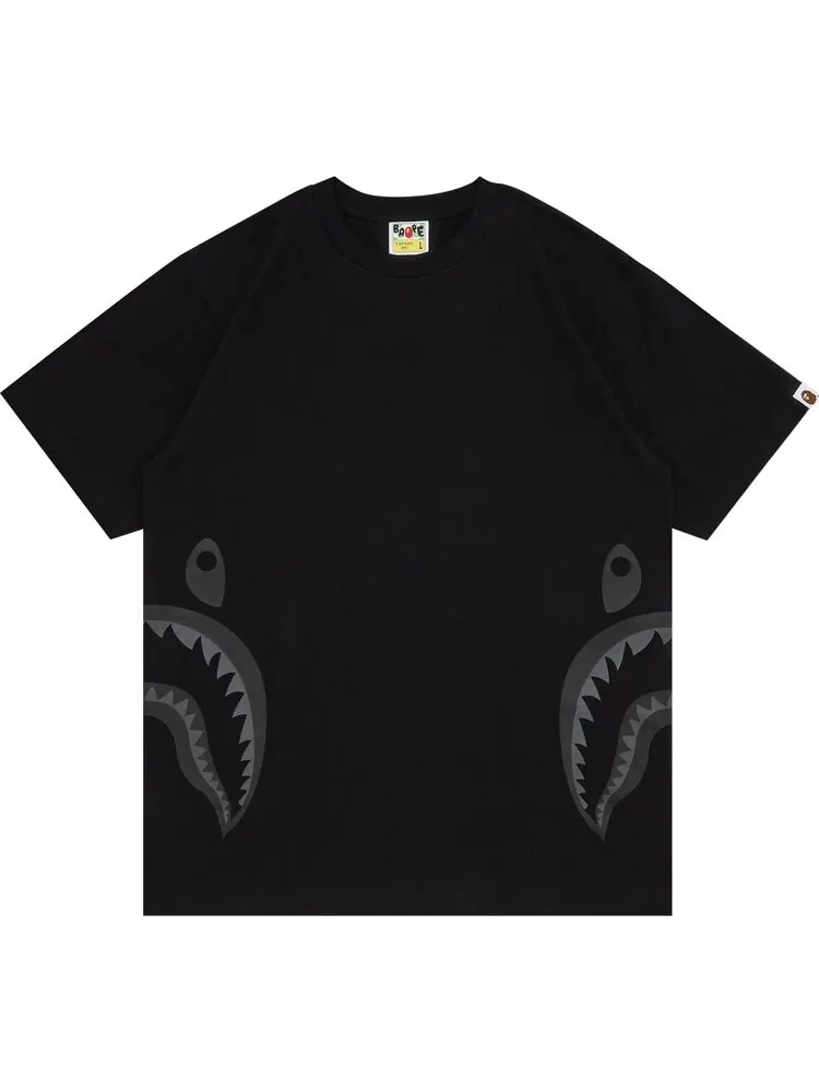 Футболка GOAT Exclusive BAPE Side Shark Tee In Black — изображение 1 из 3, черный