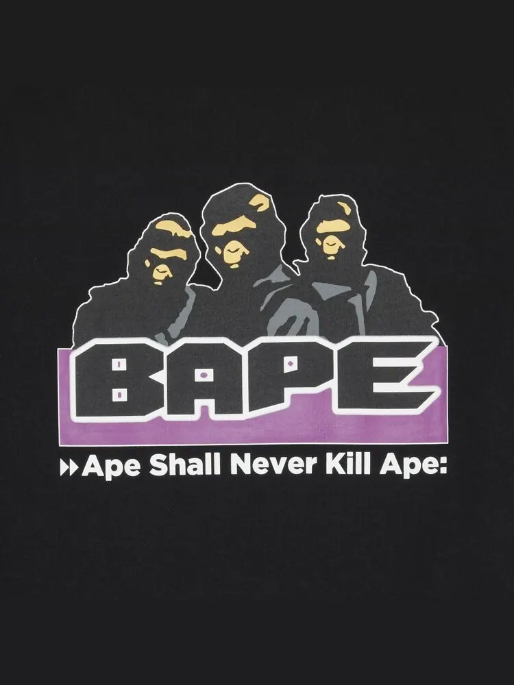 Толстовка GOAT Exclusive BAPE Archive Crewneck In Black — изображение 3 из 3, черный