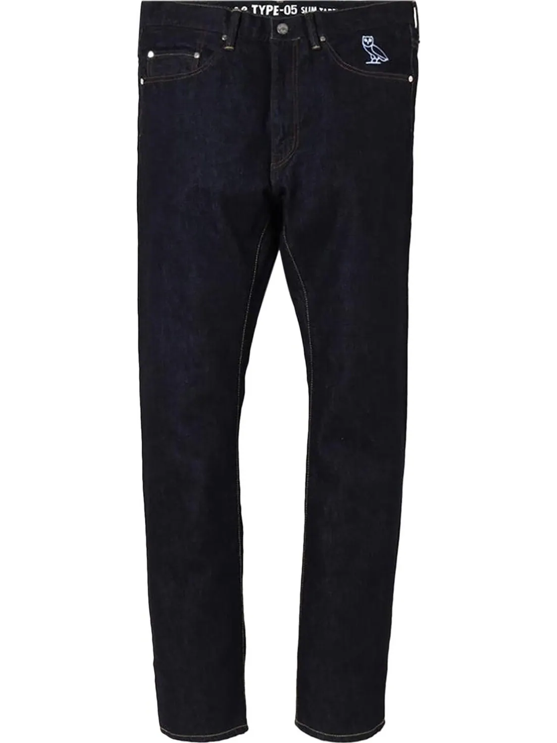 Брюки BAPE x OVO 2008 Type-05 Denim Pants 'Indigo' — 1