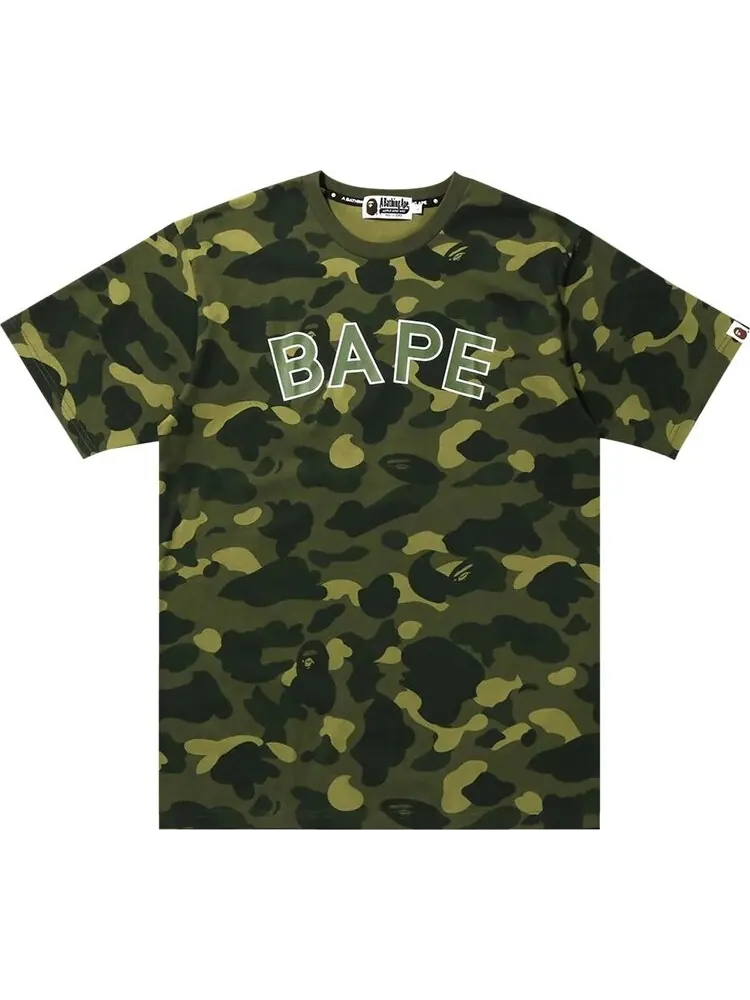 Футболка BAPE Color Camo Tee 'Green' — изображение 1 из 1, зеленый