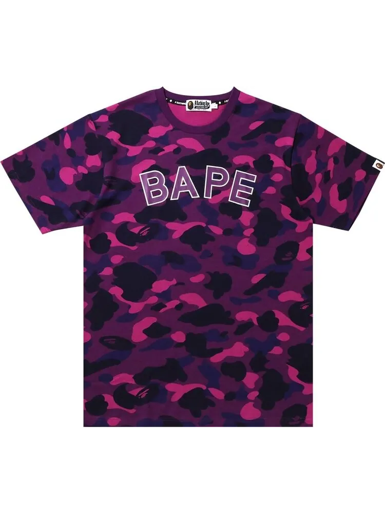 Футболка BAPE Color Camo Tee 'Purple' — изображение 1 из 1, фиолетовый