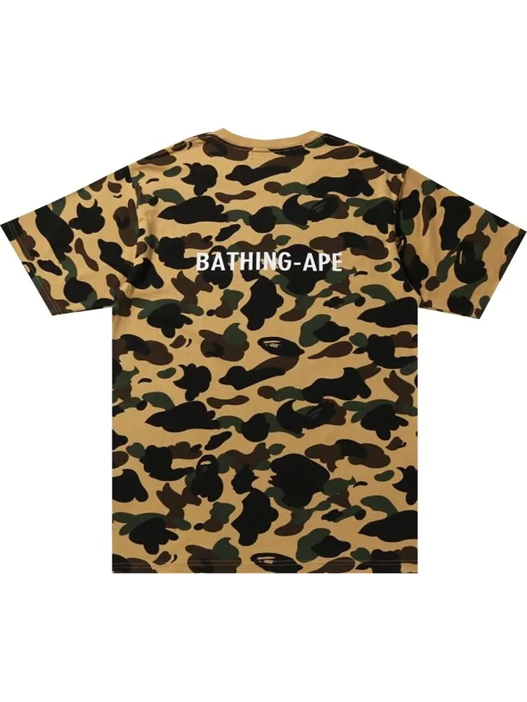 Футболка BAPE 1st Camo By A Bathing Ape Tee 'Yellow' — изображение 2 из 2, желтый
