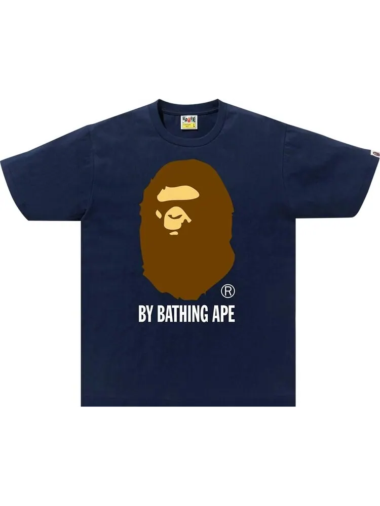 Футболка BAPE By A Bathing Ape Tee 'Navy' — изображение 1 из 1, синий