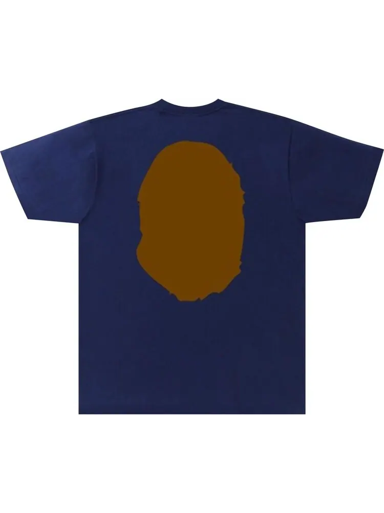 Футболка BAPE Big Ape Head Tee 'Navy' — изображение 2 из 2, синий