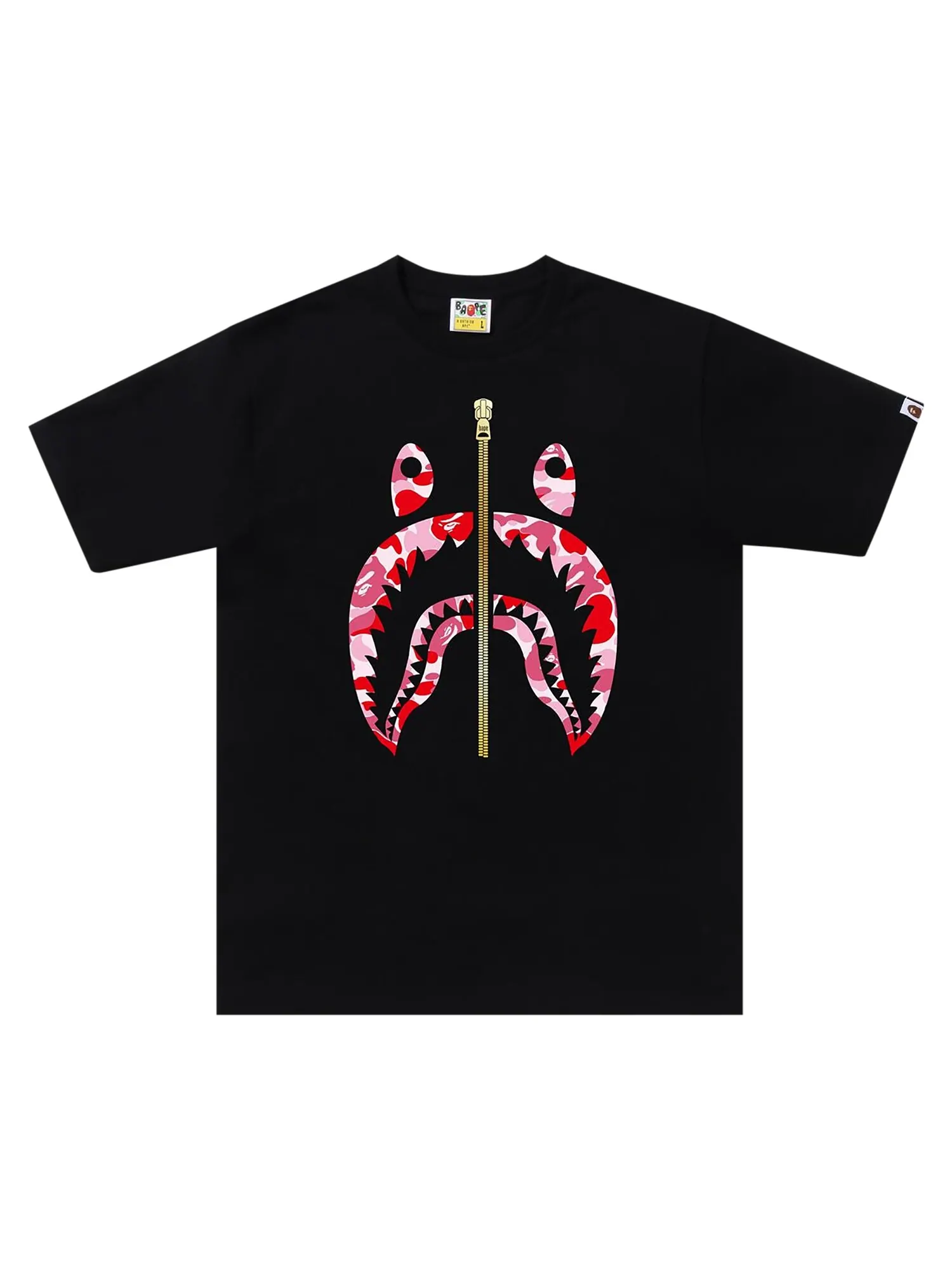 Футболка BAPE ABC Camo Shark
