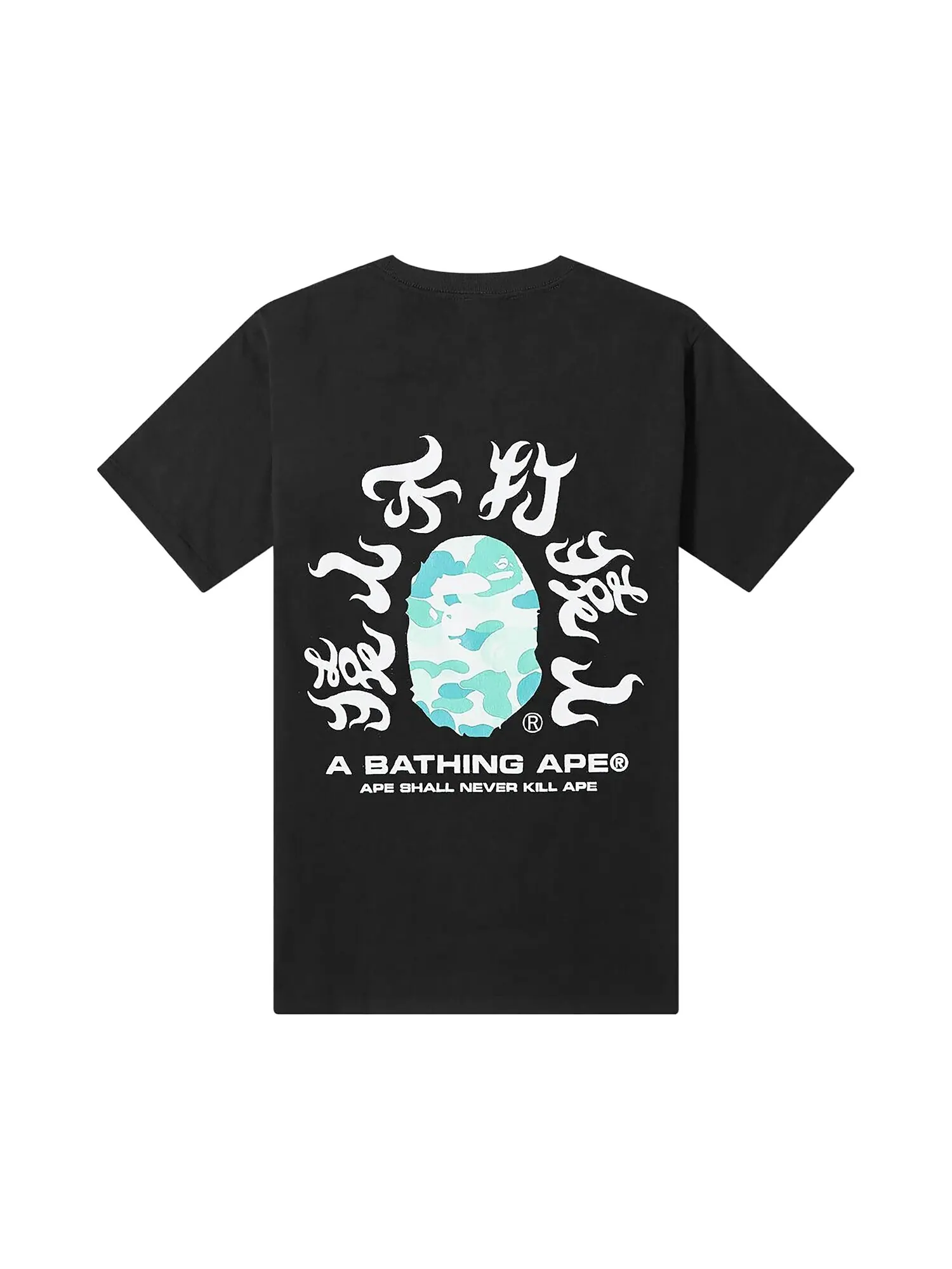 Футболка BAPE ABC Camo Kanji