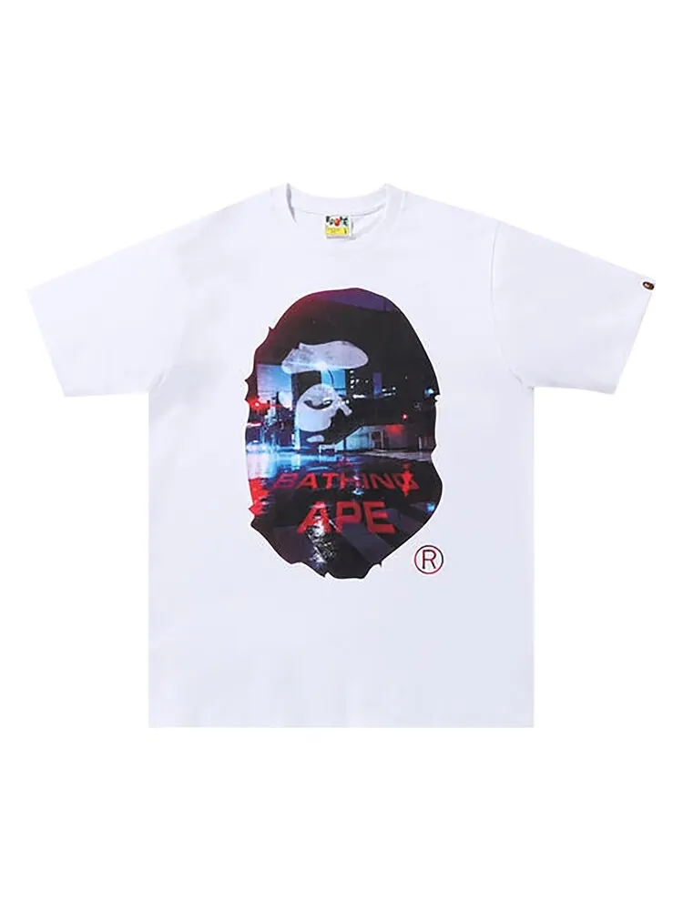 Футболка BAPE Back Street Tee 'White' — изображение 1 из 1, белый