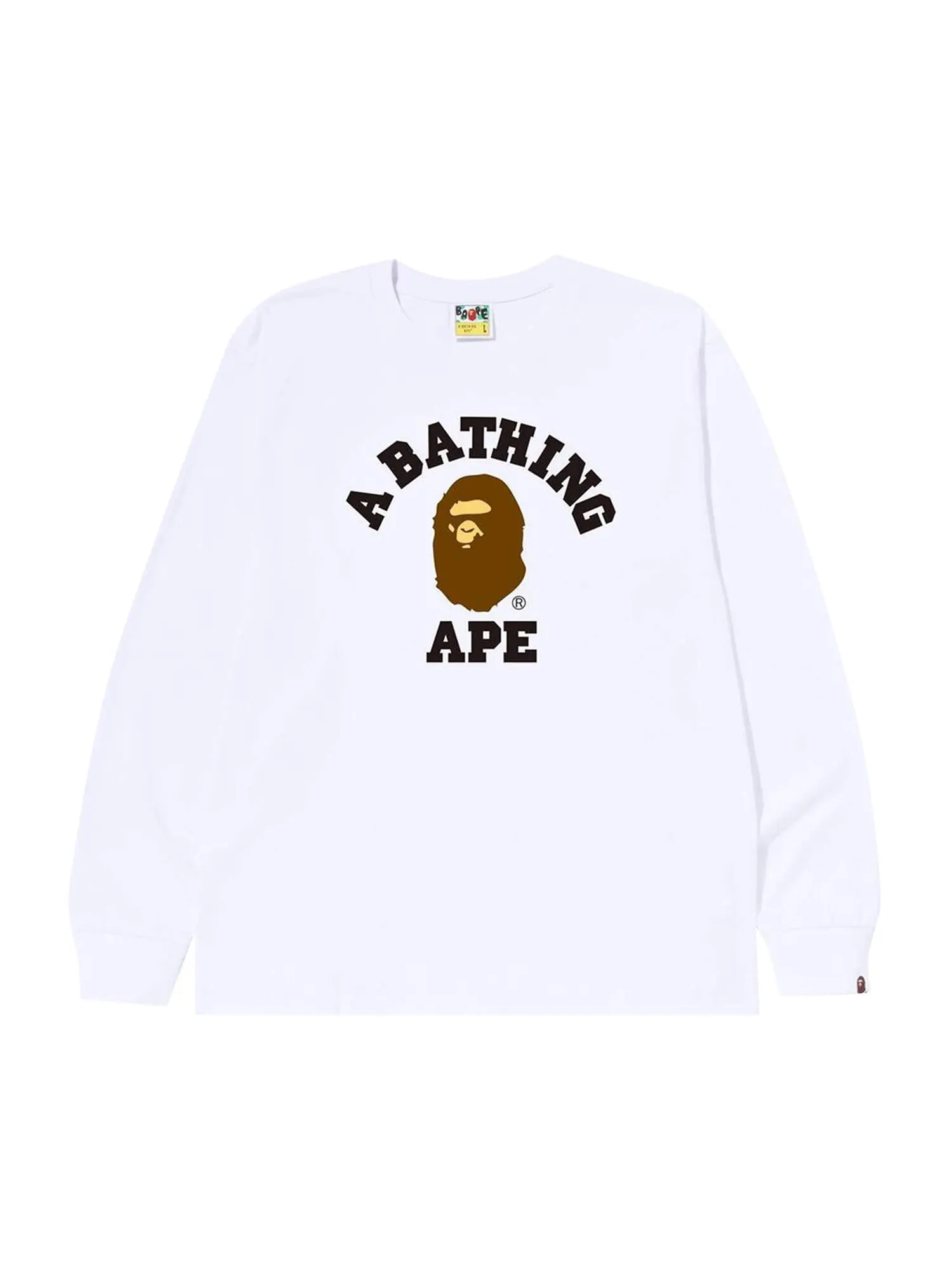 Свитшот Bape College Long-Sleeve Tee