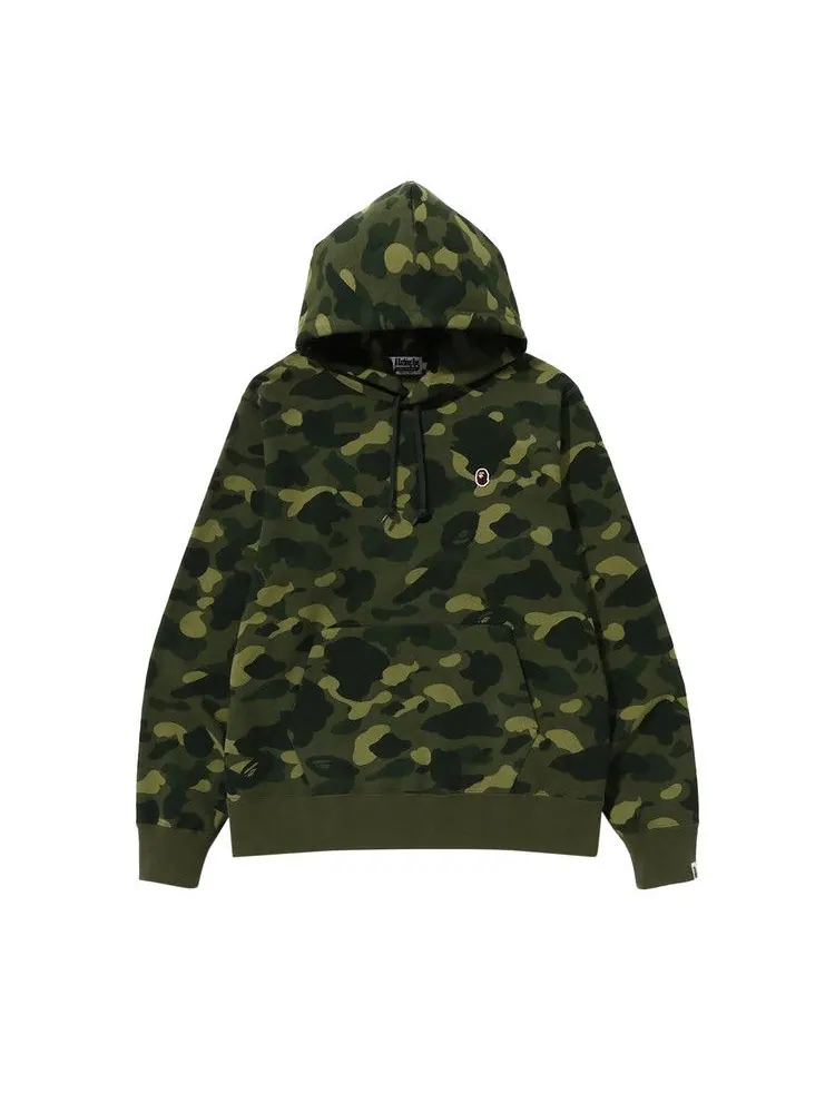 Худи BAPE Color Camo One Point Ape Head Pullover Hoodie — изображение 1 из 1, зеленый