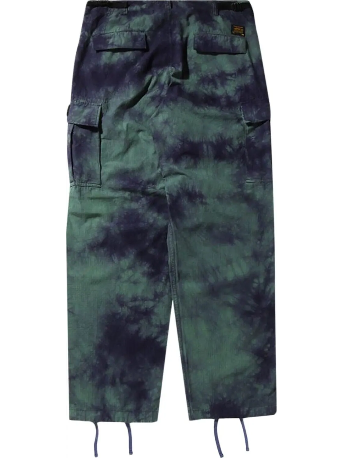 Брюки BAPE Tie Dye Relaxed Fit 6 Pocket Pants 'Purple' — 2