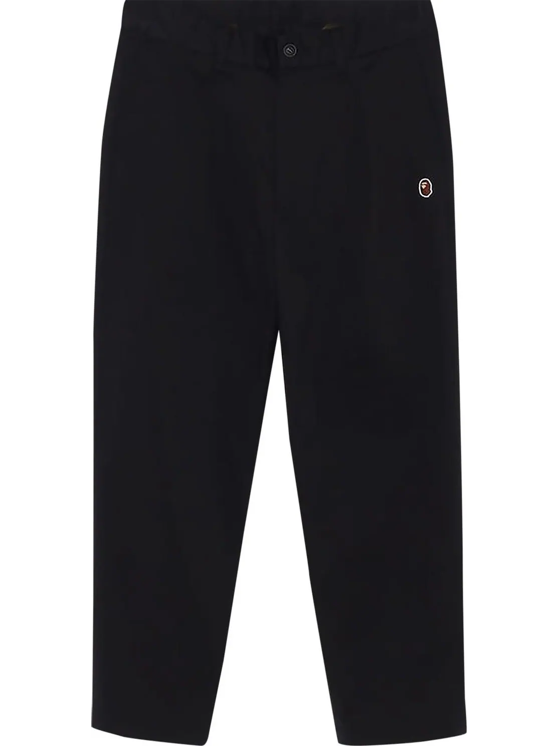 Брюки BAPE One Point Relaxed Fit Chino Pants 'Black' — изображение 1 из 2, черный