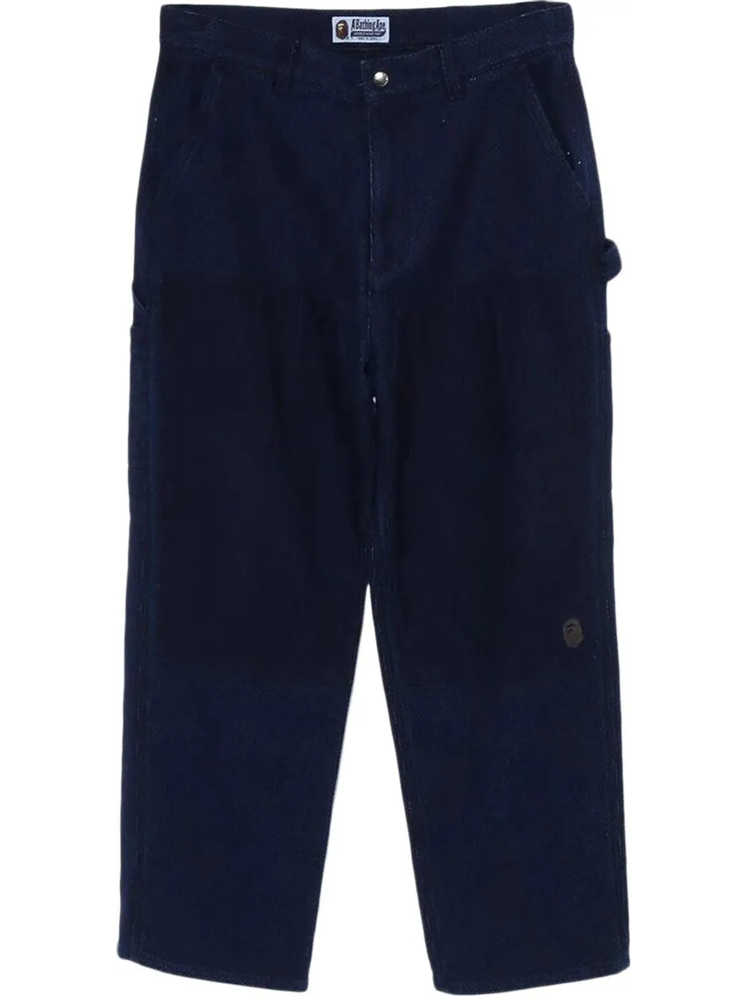 Брюки BAPE Sashiko Painter Pants 'Indigo' — изображение 2 из 3, синий