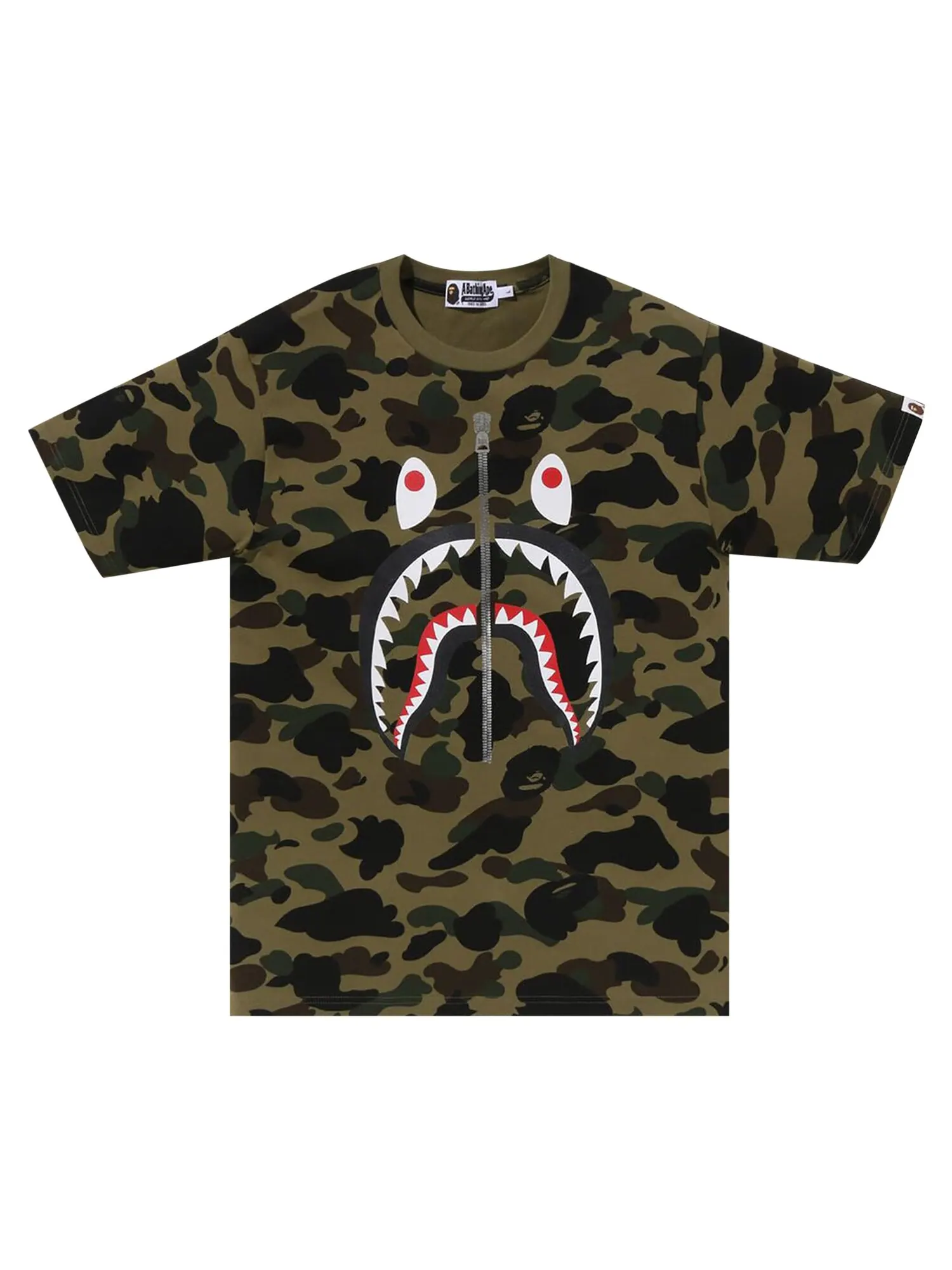 Футболка BAPE 1st Camo Shark