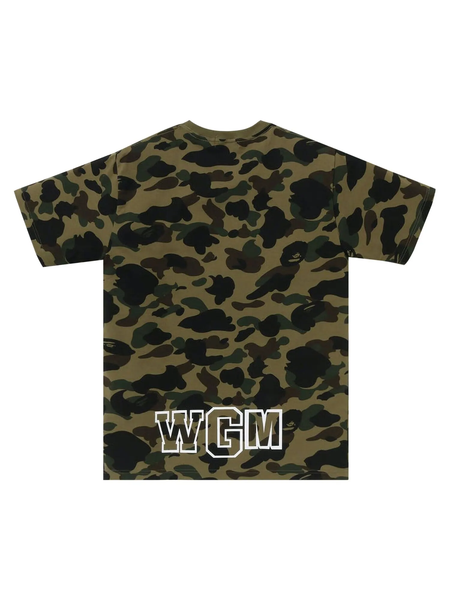 Футболка BAPE 1st Camo Shark — изображение 2 из 2, зеленый