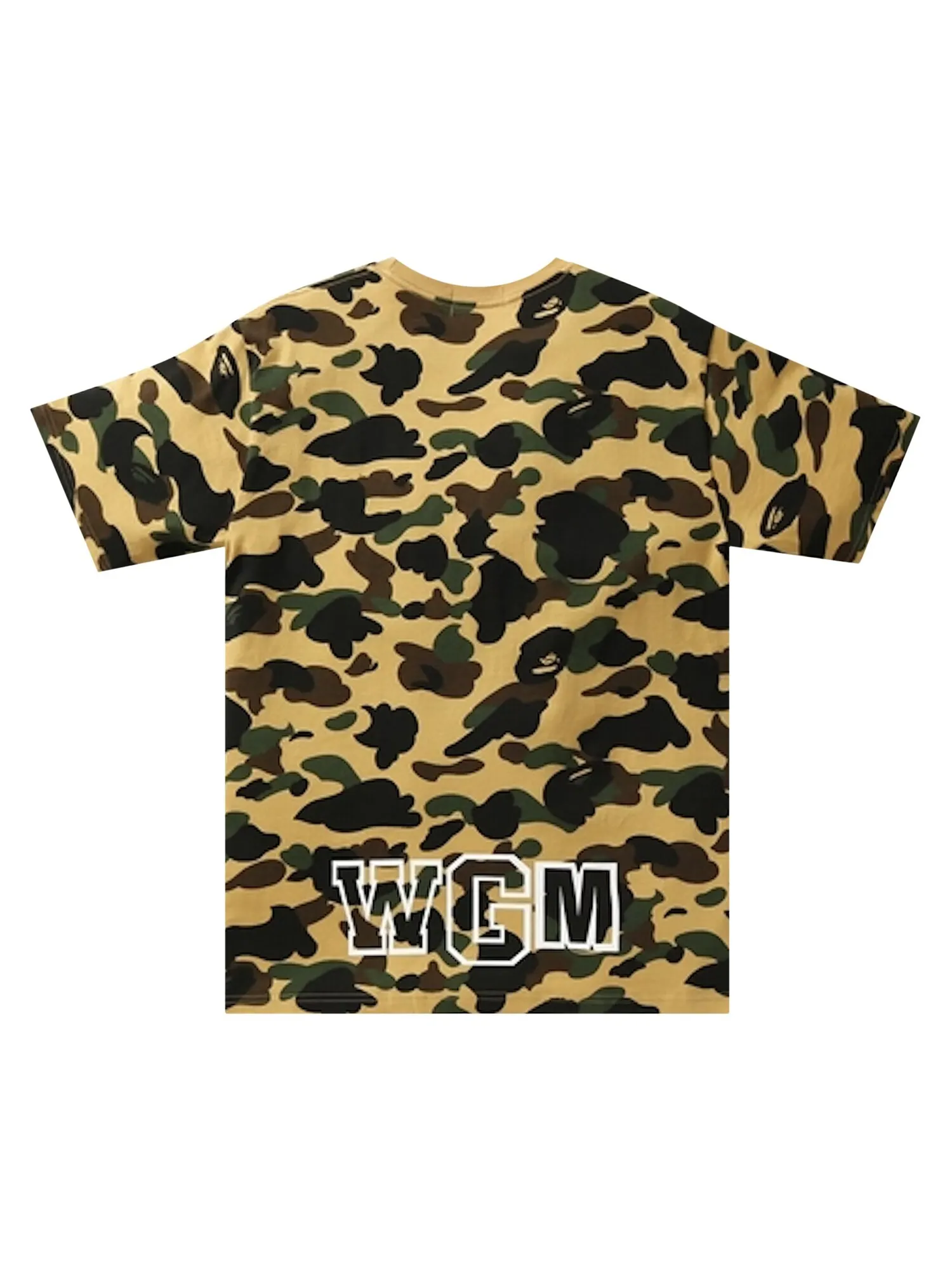 Футболка BAPE 1st Camo Shark — изображение 2 из 3, желтый