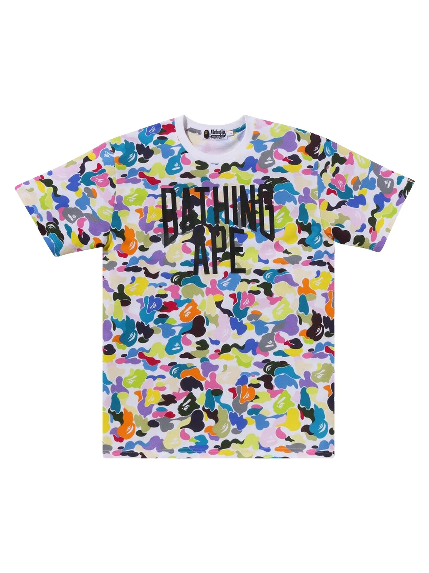 Футболка с логотипом BAPE Multi Camo NYC