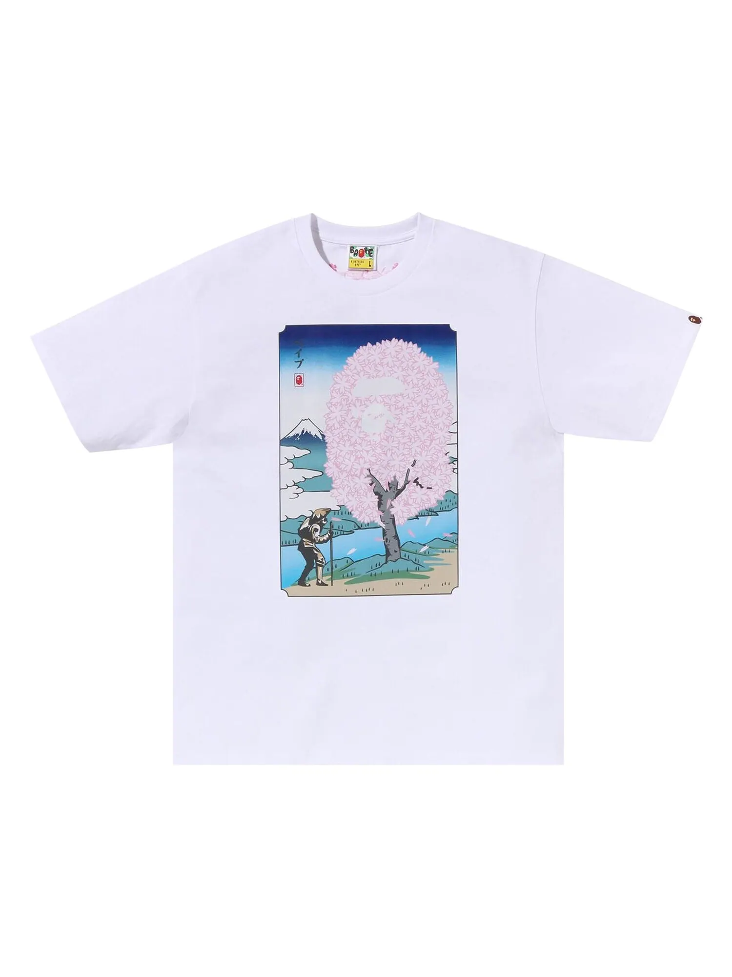 Футболка BAPE Sakura
