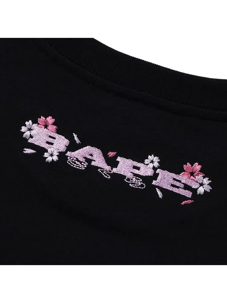 Топ BAPE Sakura Photo Ape Head — изображение 2 из 2, черный