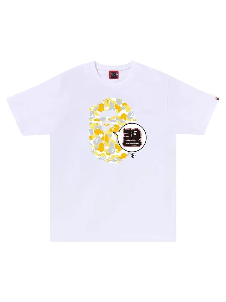 Футболка BAPE Store Matsuyama 30th Anniversary Ape Head Set 'White' — изображение 1 из 1, белый