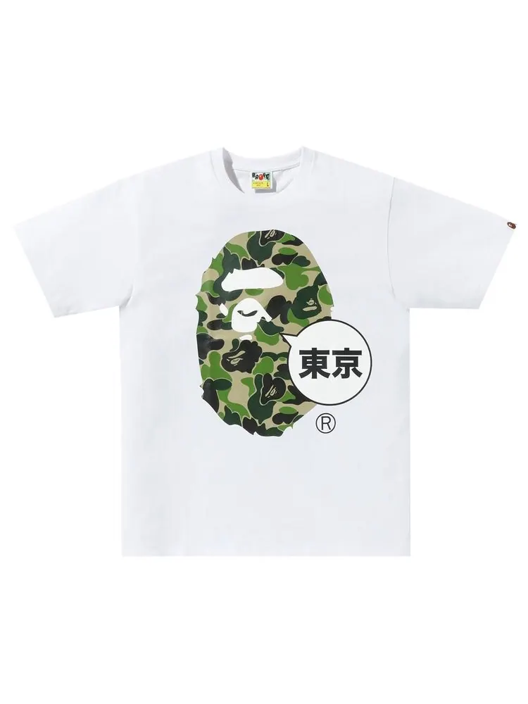 Футболка BAPE Tokyo Big Ape Head City Tee — изображение 1 из 1, белый