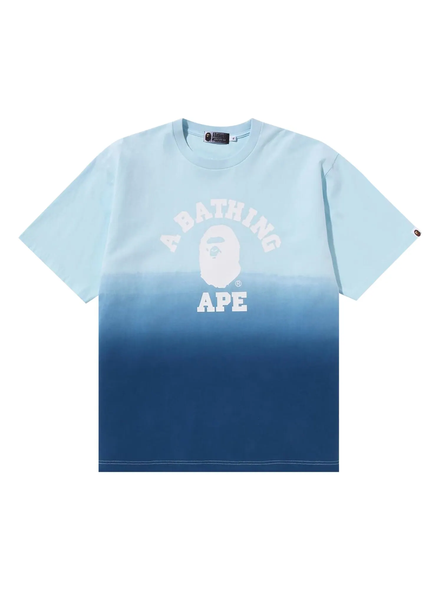 Футболка свободного кроя BAPE College Gradation