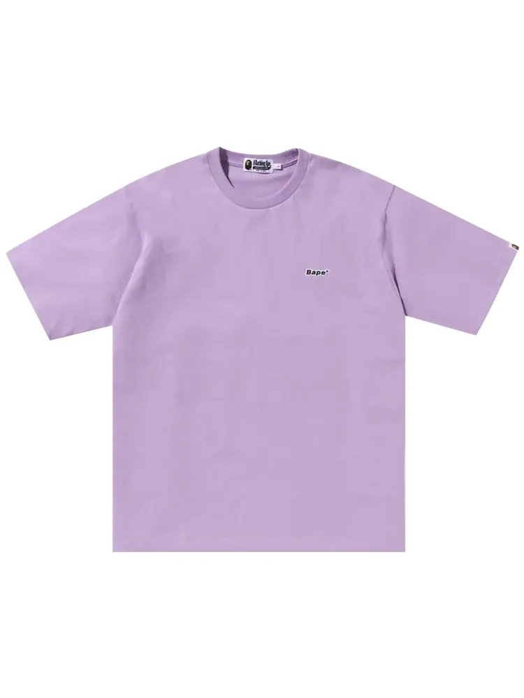 Футболка BAPE One Point Relaxed Fit 'Purple' — изображение 1 из 1, фиолетовый