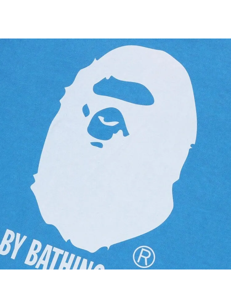 Футболка BAPE Overdye By Bathing Ape Relaxed Tee 'Blue' — изображение 2 из 2, синий