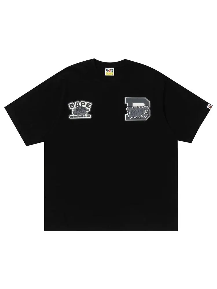Футболка BAPE Fake Puff Tee — изображение 1 из 1, черный