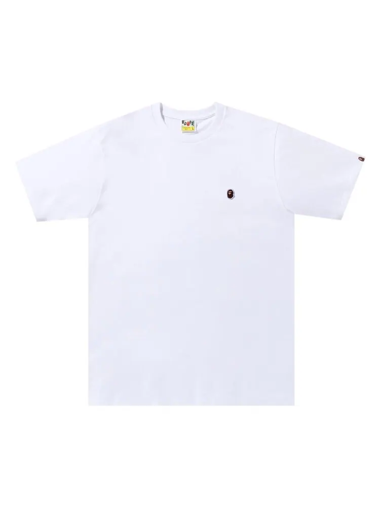 Футболка BAPE Ape Head One Point 'White' — изображение 1 из 1, белый