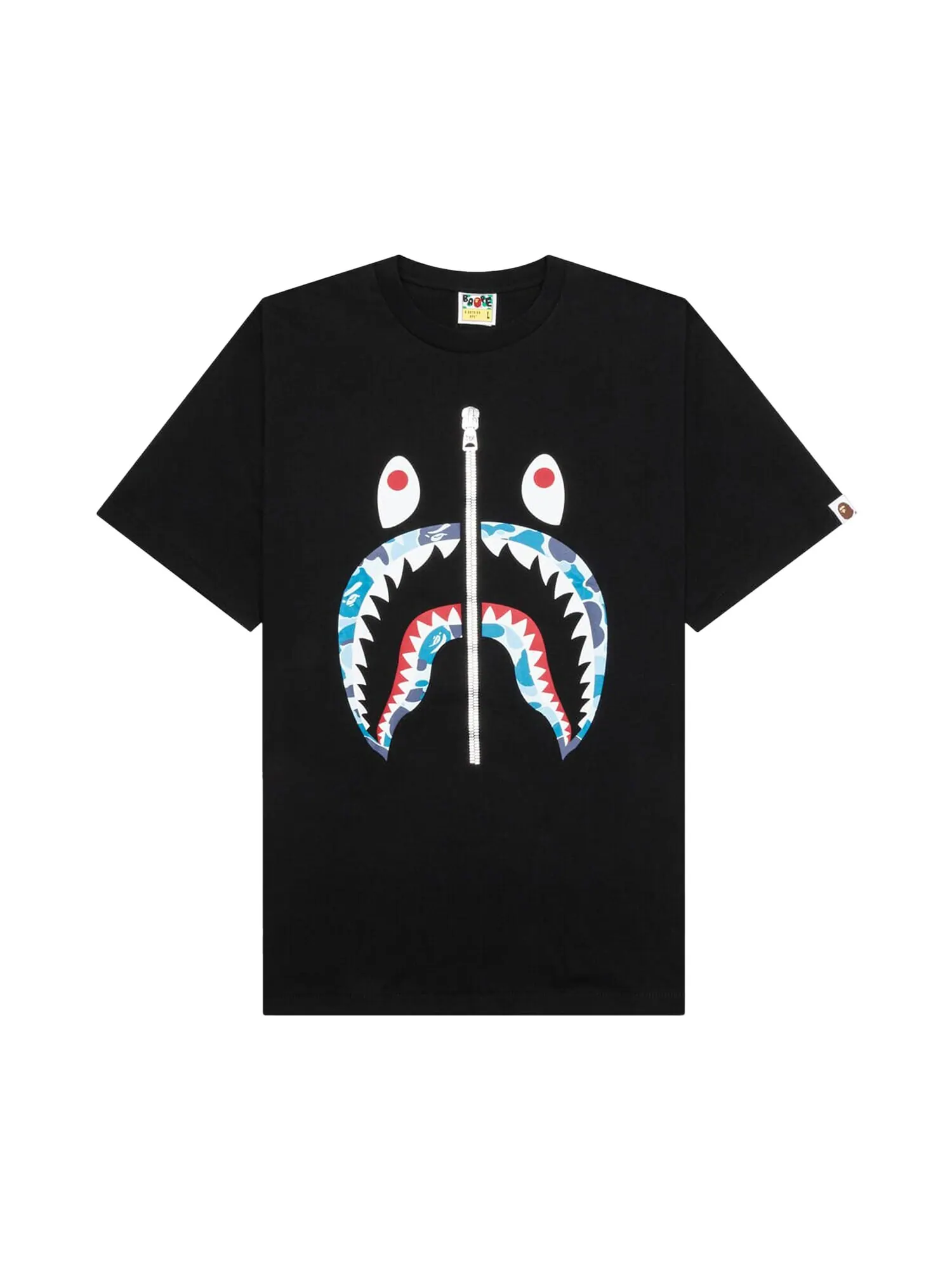 Футболка BAPE ABC Camo Shark