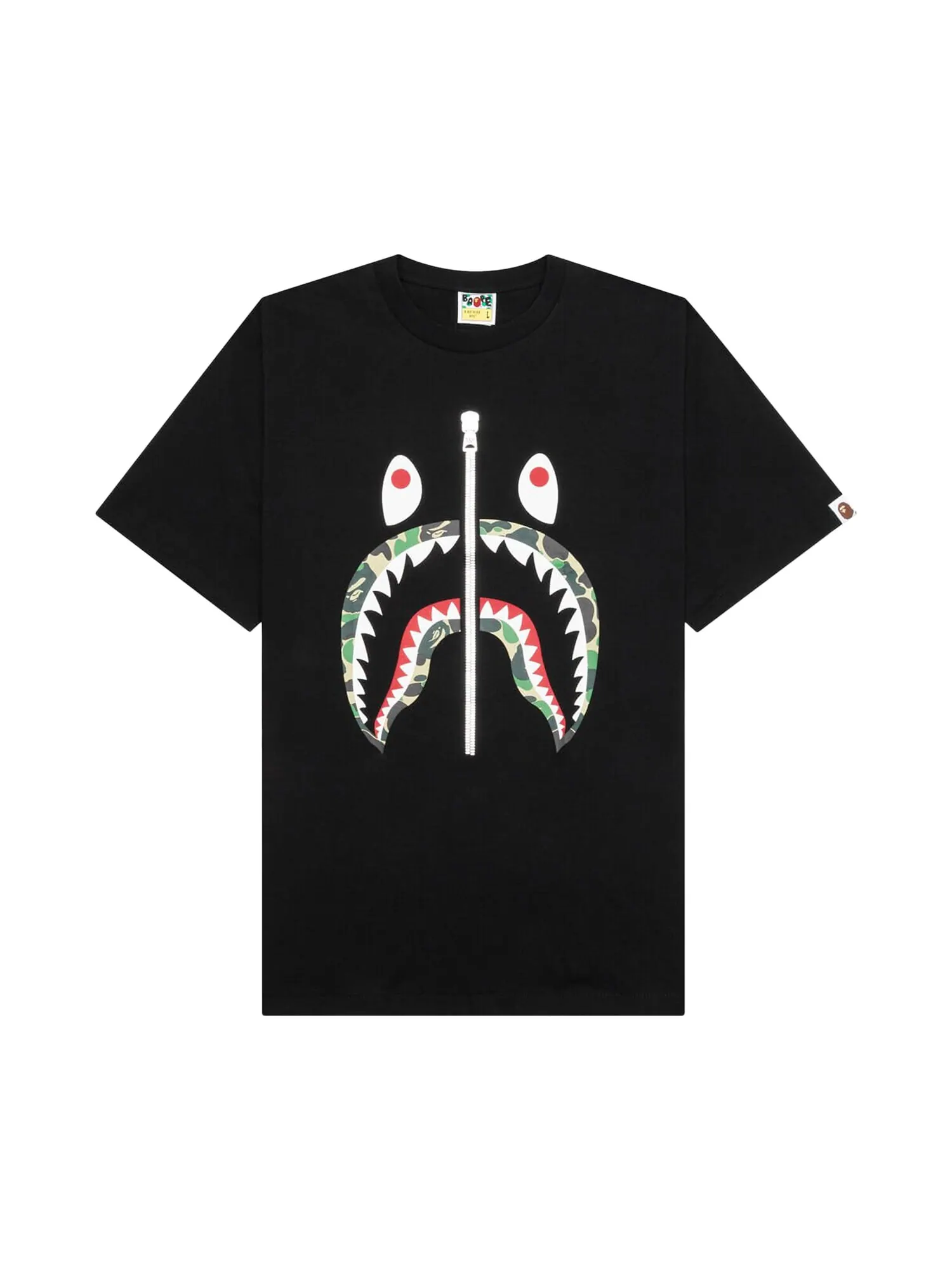 Футболка BAPE ABC Camo Shark