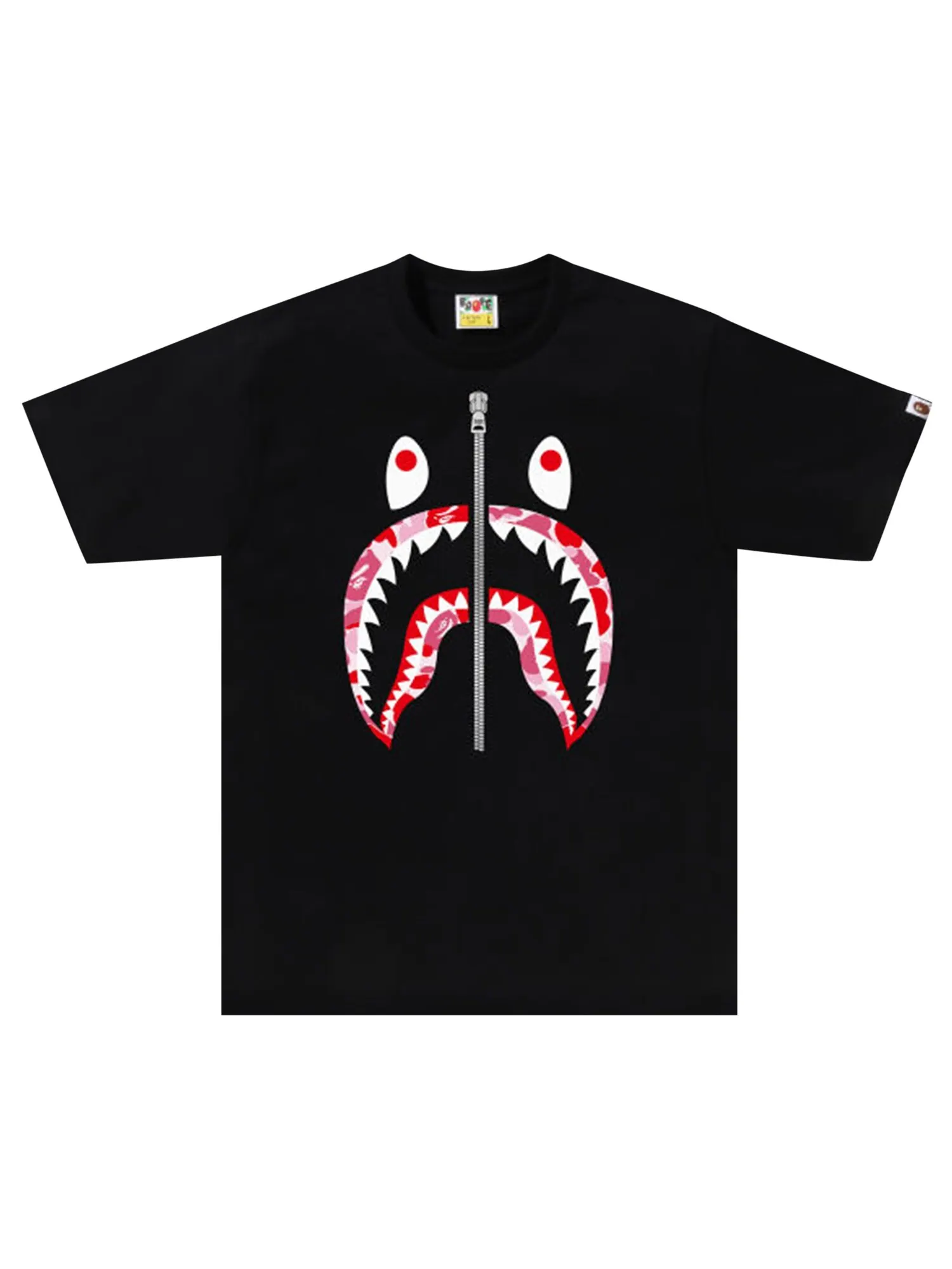 Футболка BAPE ABC Camo Shark