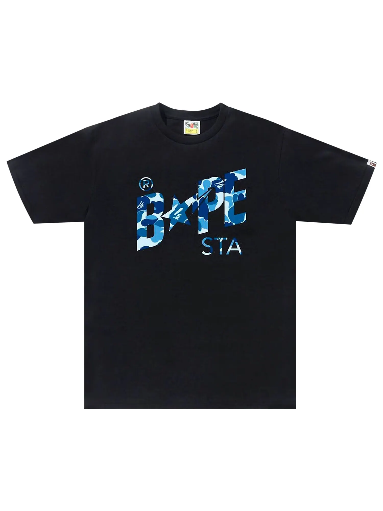 Футболка с логотипом BAPE ABC Camo Sta