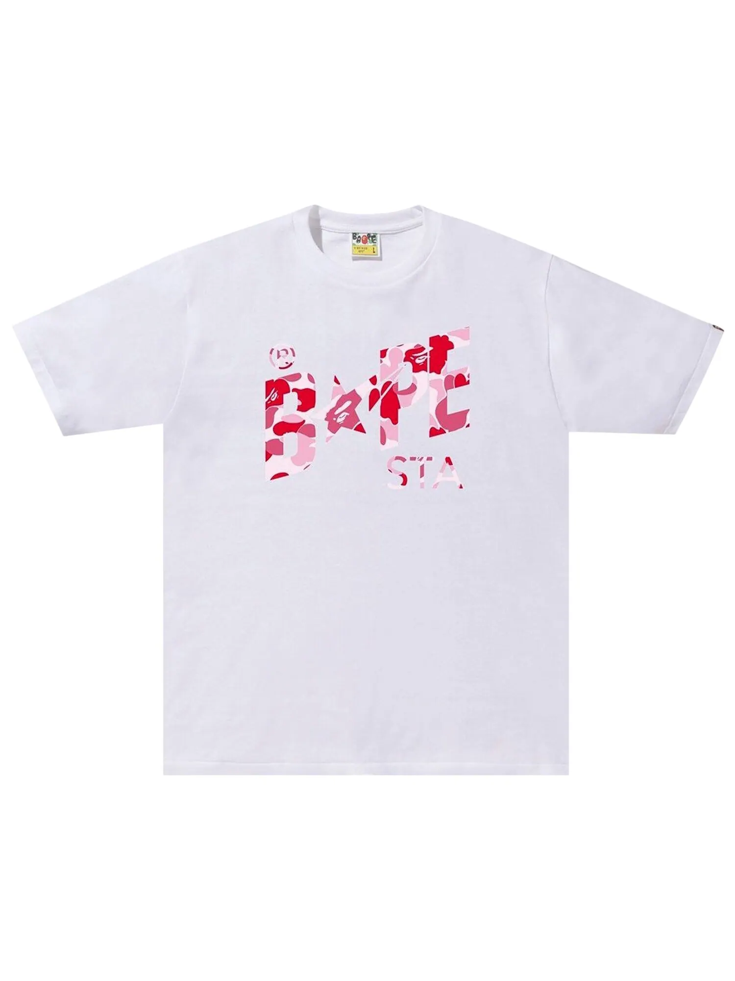 Футболка с логотипом BAPE ABC Camo Sta